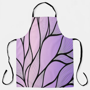 Tablier Motif de congé créatif Pearlescent violet