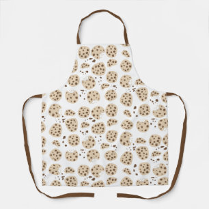 Tablier Motif de cookies à puces de chocolat