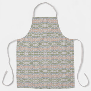Tablier Motif de coups de pinceau à l'aquarelle dans des t