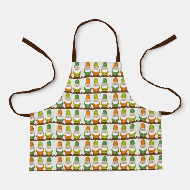 Tablier Motif de Cute Gnomes (Recto)