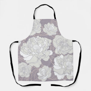 Tablier Motif de fleurs