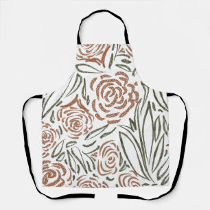 Tablier Motif de fleurs