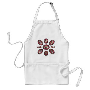Tablier Motif de fleurs Mandala