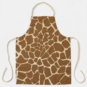 Tablier Motif de fourrure Giraffe Imprimer