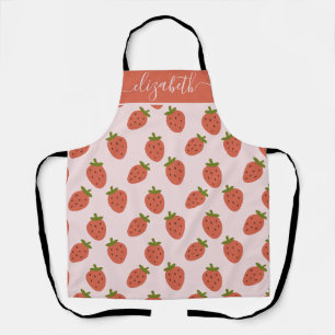 Tablier Motif de fraises personnalisé
