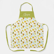 Motif de fruits d'agrumes citron et lime