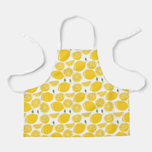 Tablier Motif de fruits de citron jaune