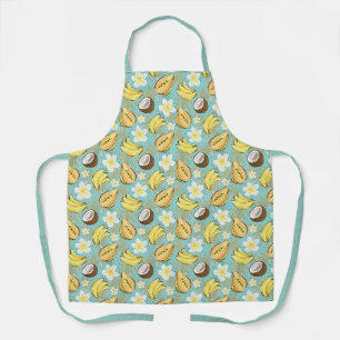 Tablier Motif de fruits tropicaux d'été