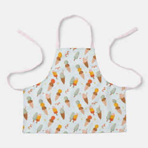 Tablier Motif de glace mignonne d'été