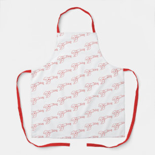 Tablier Motif de homard rouge - Beach House