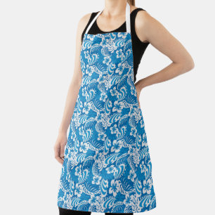 Tablier Motif de l'Hibiscus tropical
