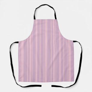 Tablier Motif de ligne violet et rose