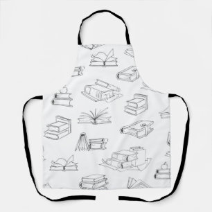 Tablier Motif de livre