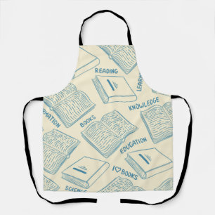 Tablier Motif de livre