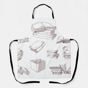 Tablier Motif de livre
