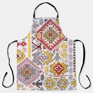 Tablier Motif de l'ornement en cachemire indien. Mandal et