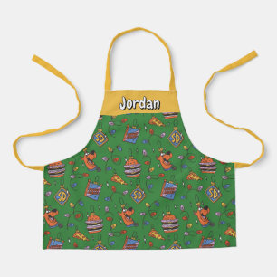 Tablier Motif de lumières de snack de vacances de Scooby-D