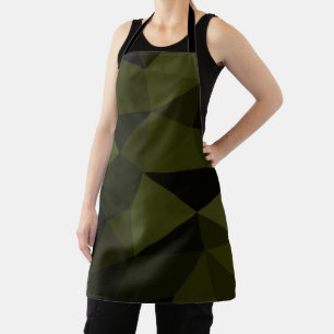 Tablier Motif de maillage géométrique noir foncé de l'armé