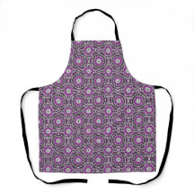 Motif de mandala islamique ancien violet