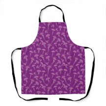Motif de méduse violette lumineuse