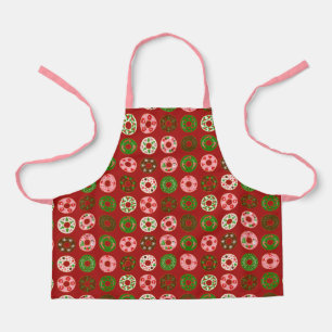 Tablier Motif de Noël Donut Holiday