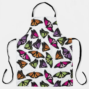 Tablier Motif de papillons colorés