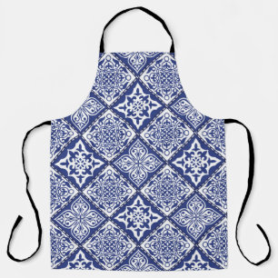 Tablier motif de patchwork vintage abstrait et transparent