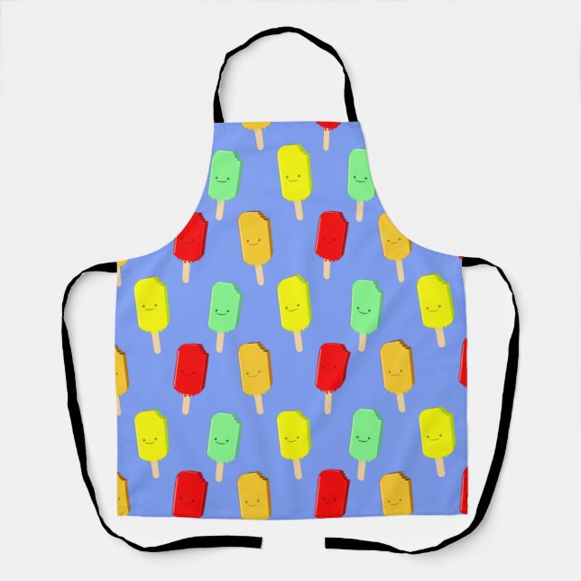Tablier Motif de pâte de glace de fruits (Recto)