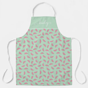 Tablier Motif de peinture à fruits tropicaux