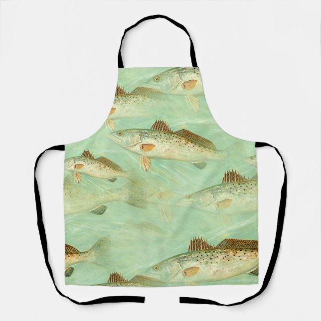 Tablier Motif de poisson basse (Recto)