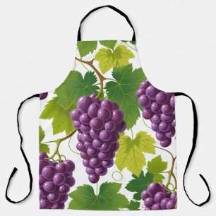Tablier Motif de raisins