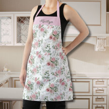 Motif de roses roses personnalisées Jardin floral