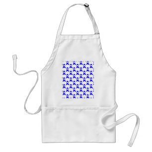 Tablier Motif de ruban bleu