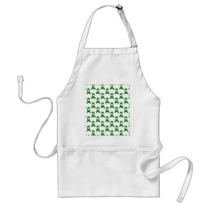 Tablier Motif de ruban vert