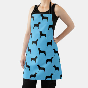 Tablier Motif de silhouette de chien du Labrador Retriever