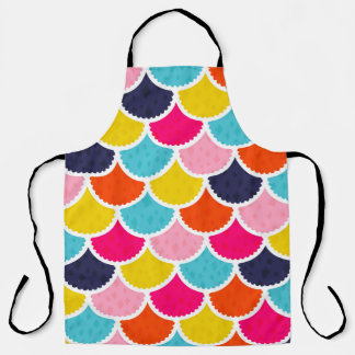 Tablier Motif de sirène vintage sans sourire en tant que p