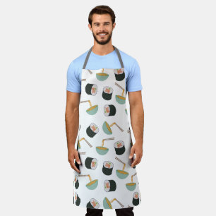 Tablier Motif de sushis et nouilles