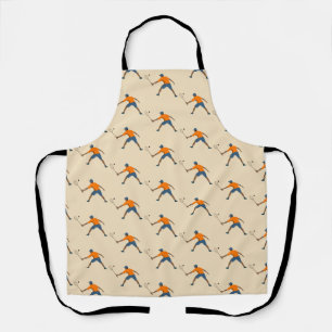 Tablier Motif des joueurs de squash