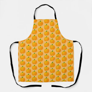 Tablier Motif d'Halloween Citrouille orange