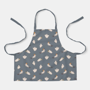 Tablier Motif d'Halloween des fantômes