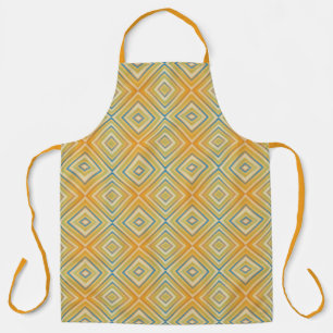 Tablier Motif diamant alternatif Orange Pop