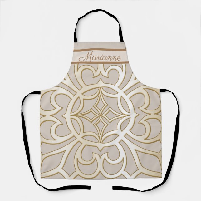 Tablier Motif d'impression Jacquard (Recto)