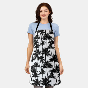 Tablier Motif d'ombre Palm Tree