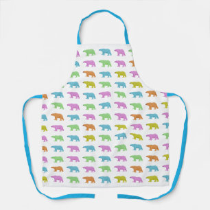 Tablier Motif d'ours polaire