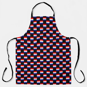 Tablier motif du drapeau À damiers Croatie