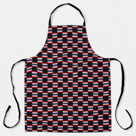 Tablier motif du drapeau À damiers Thaïlande