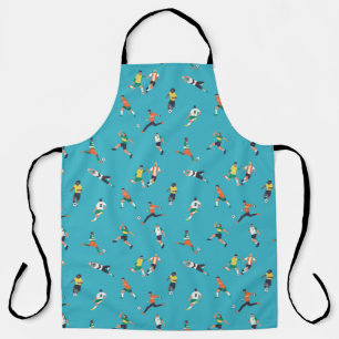Tablier Motif du joueur de football