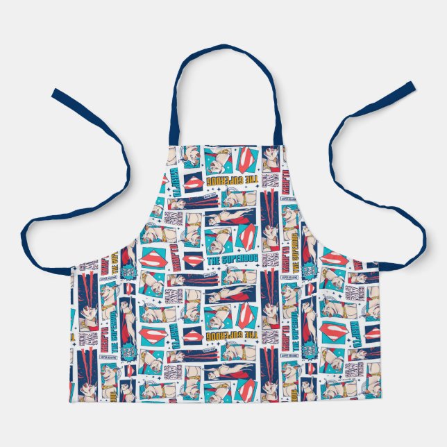 Tablier Motif du panneau de dessin Krypto (Recto)