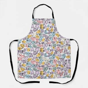 Tablier motif femme amusante