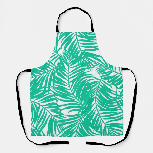 Tablier motif feuille (Recto)